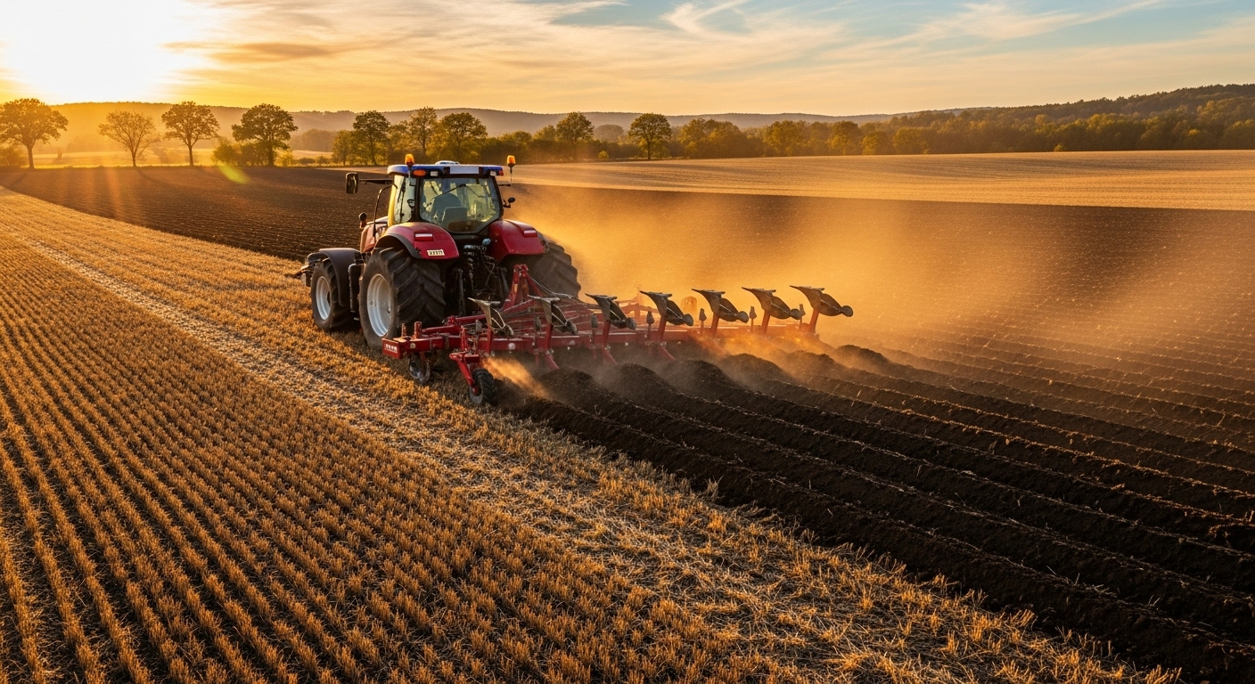 Tractor farming
